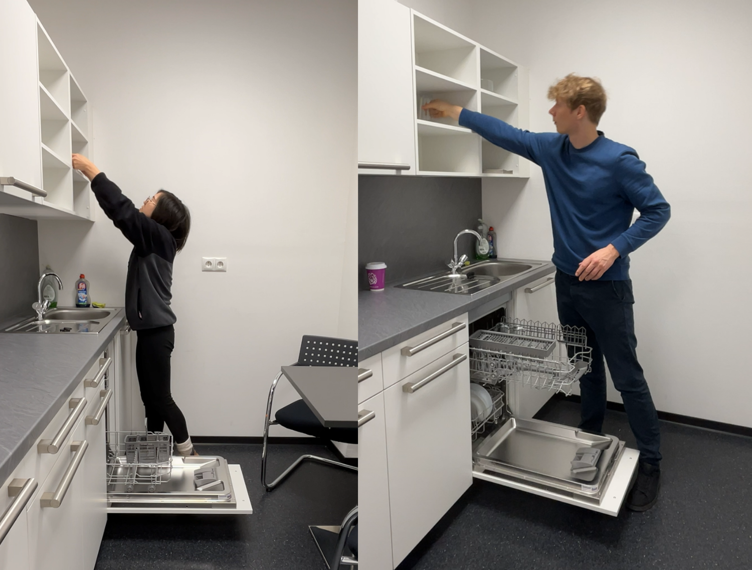Lan vs Tom posture comparison